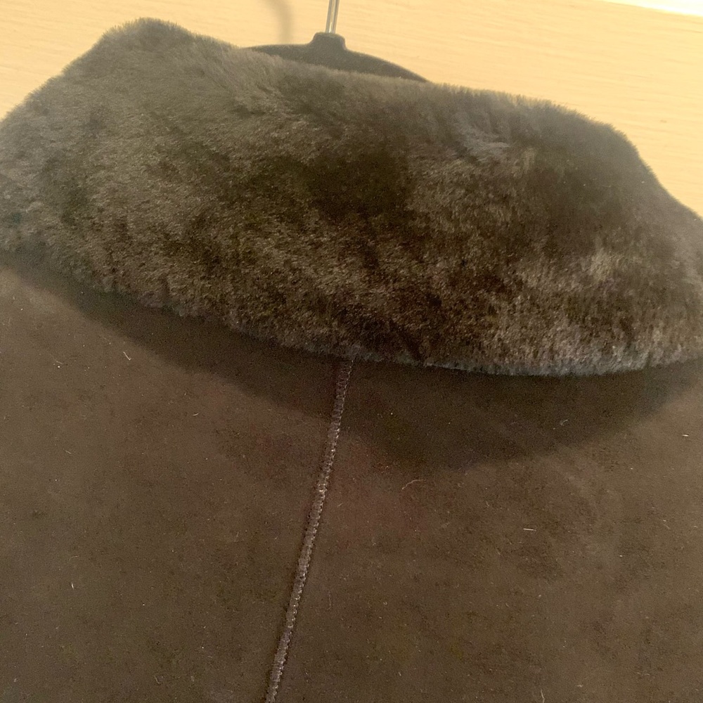 Authentic Shearling Coat Size Small - image 2